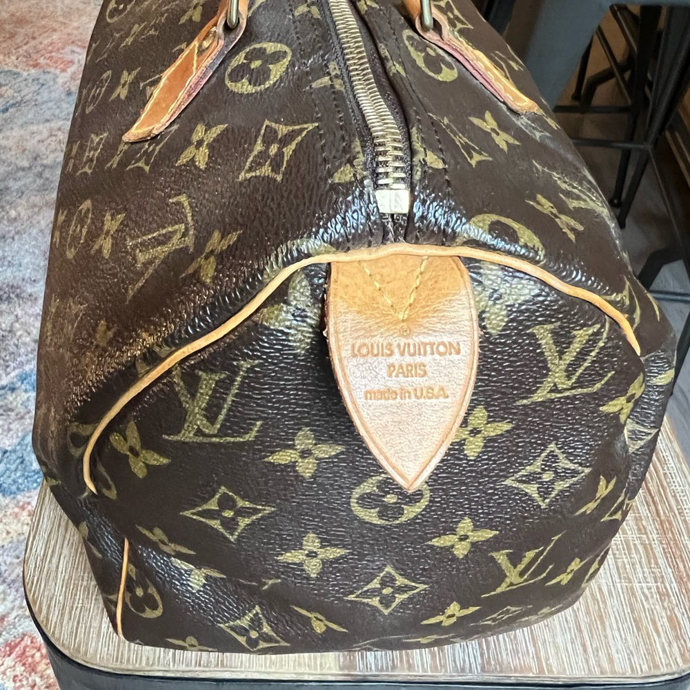Louis Vuitton monogram speedy bag - Picture 12 of 14